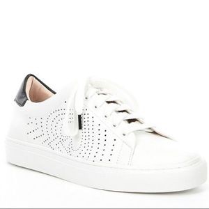 New! Kate spade Aaron white leather sneakers 7